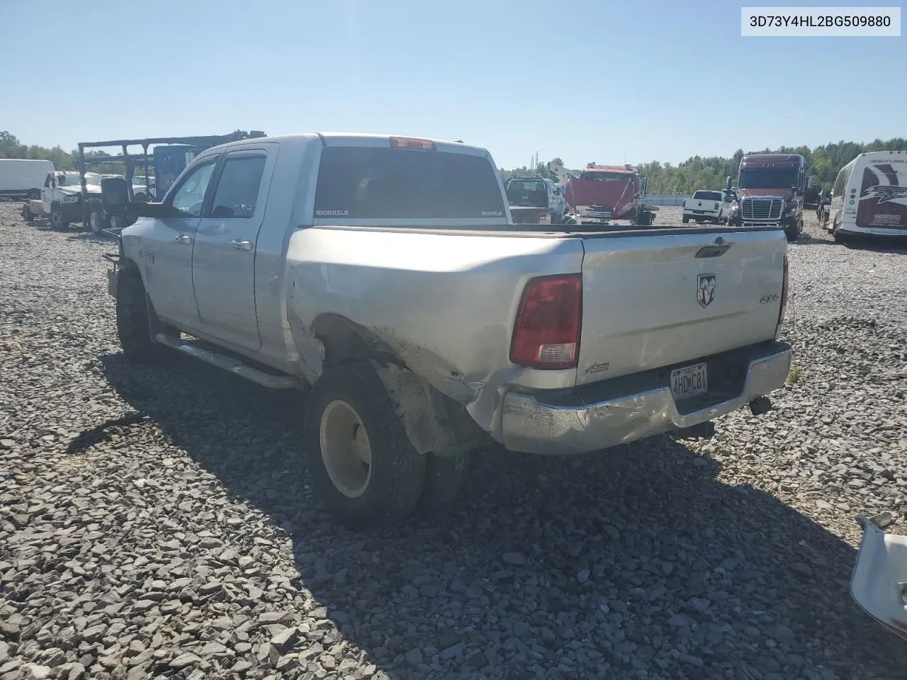 2011 Dodge Ram 3500 VIN: 3D73Y4HL2BG509880 Lot: 74000914