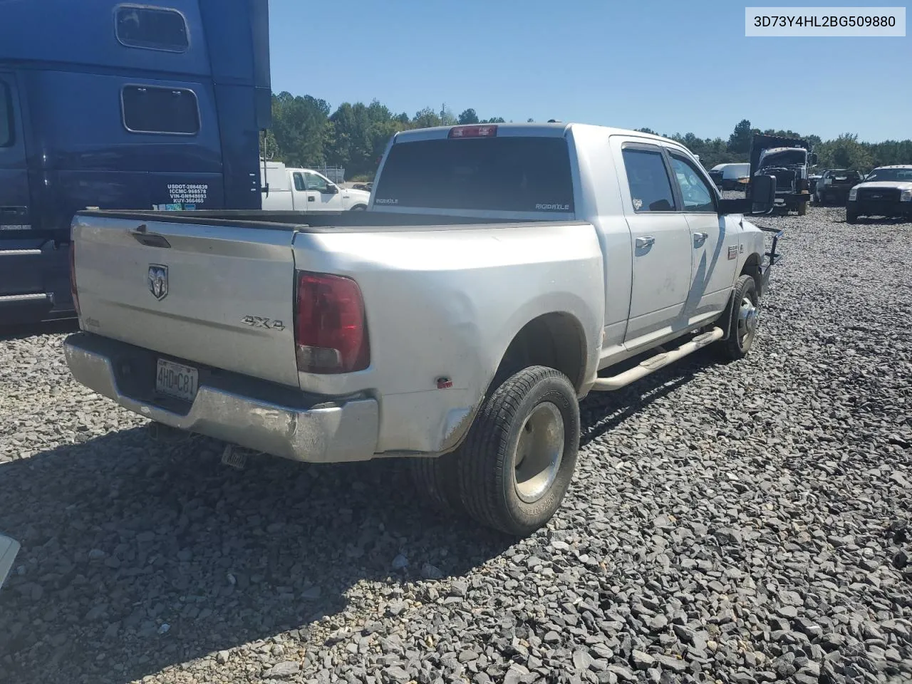 2011 Dodge Ram 3500 VIN: 3D73Y4HL2BG509880 Lot: 74000914