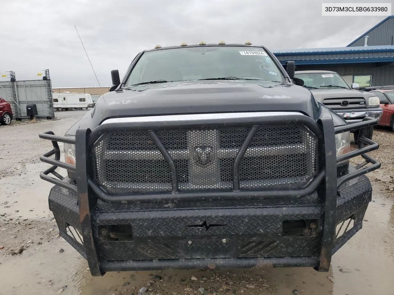 2011 Dodge Ram 3500 VIN: 3D73M3CL5BG633980 Lot: 74194624