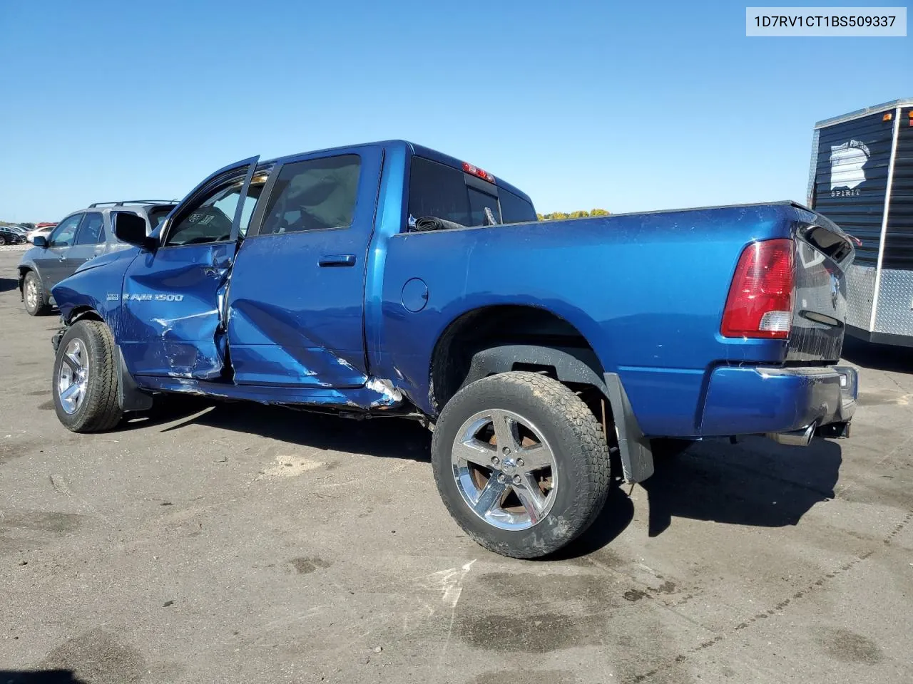 2011 Dodge Ram 1500 VIN: 1D7RV1CT1BS509337 Lot: 74255424