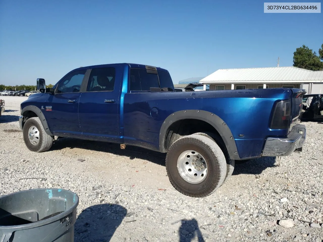 2011 Dodge Ram 3500 VIN: 3D73Y4CL2BG634496 Lot: 74538854