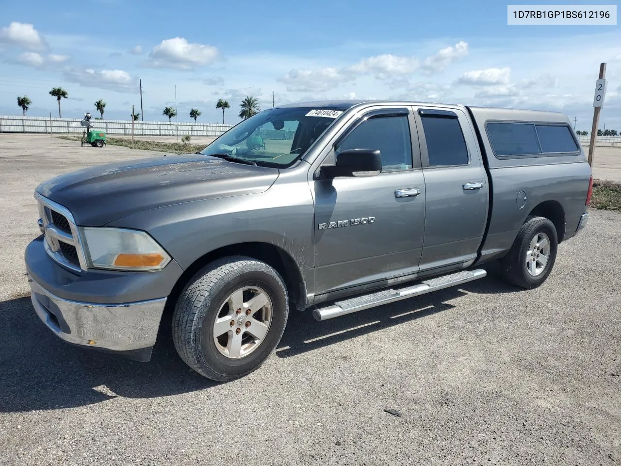 2011 Dodge Ram 1500 VIN: 1D7RB1GP1BS612196 Lot: 74610424