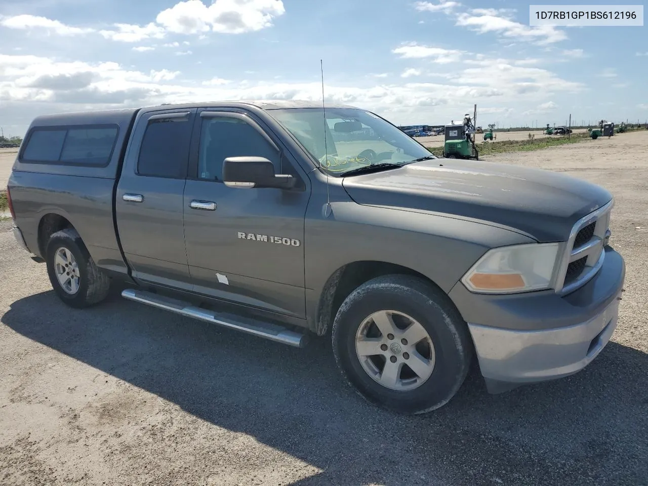 2011 Dodge Ram 1500 VIN: 1D7RB1GP1BS612196 Lot: 74610424