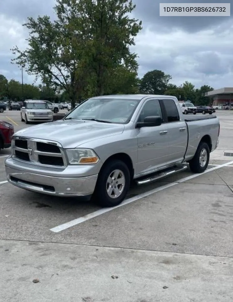 2011 Dodge Ram 1500 VIN: 1D7RB1GP3BS626732 Lot: 74685344