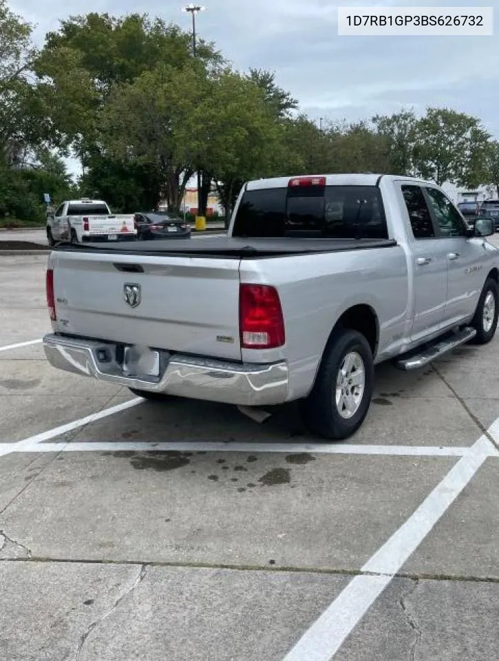 2011 Dodge Ram 1500 VIN: 1D7RB1GP3BS626732 Lot: 74685344