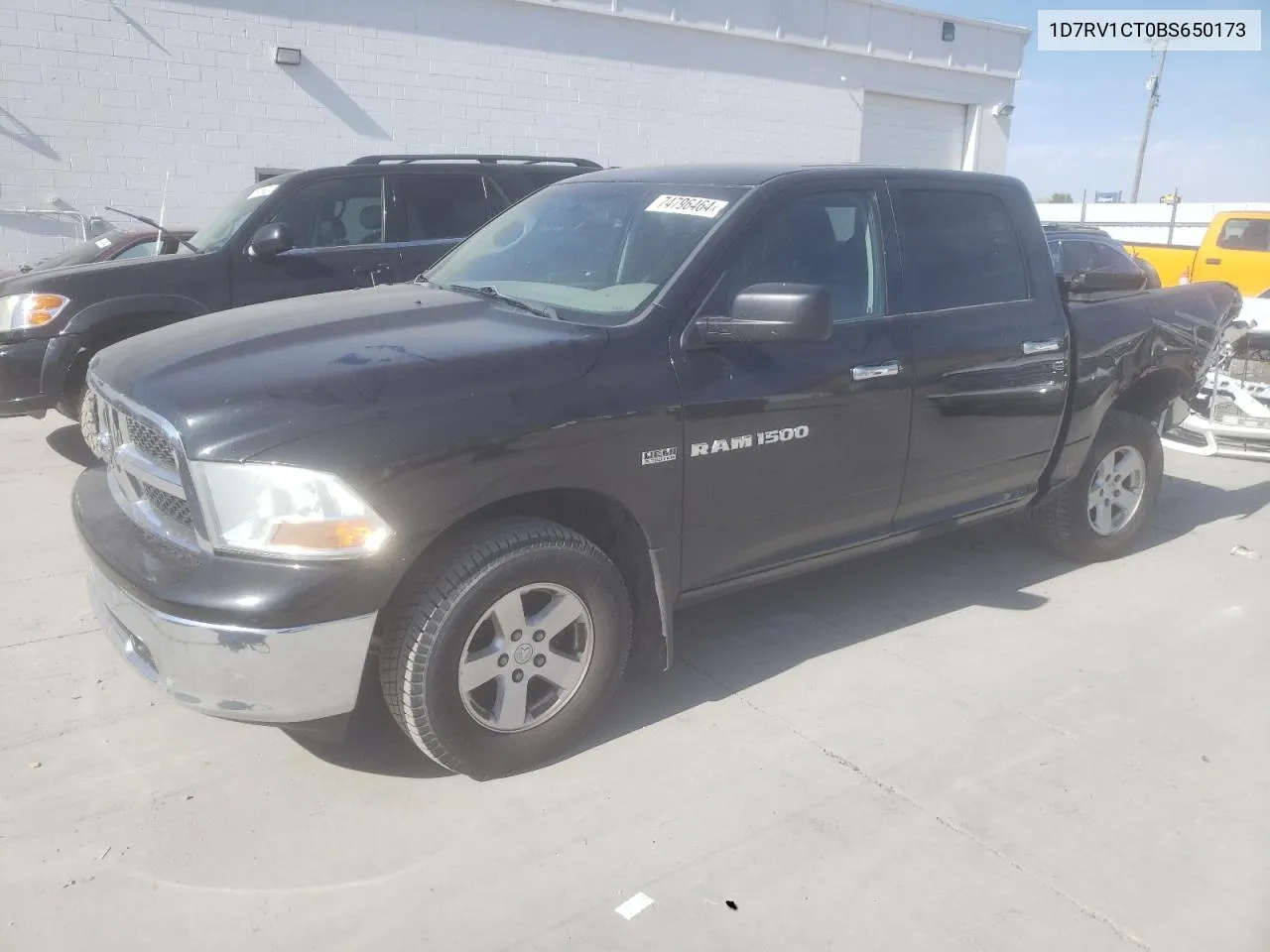 2011 Dodge Ram 1500 VIN: 1D7RV1CT0BS650173 Lot: 74796464