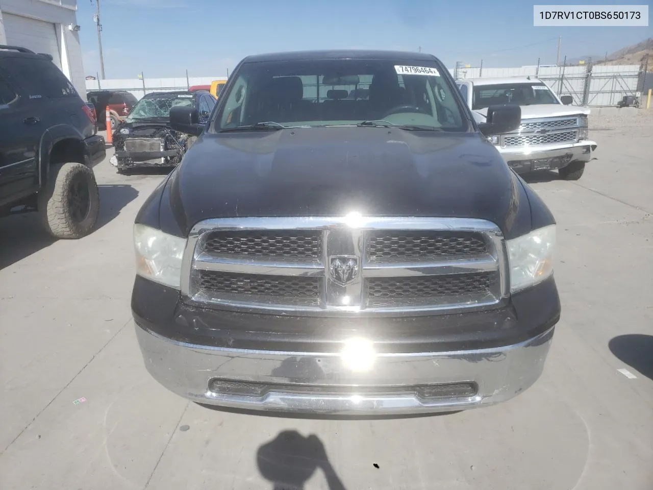 2011 Dodge Ram 1500 VIN: 1D7RV1CT0BS650173 Lot: 74796464