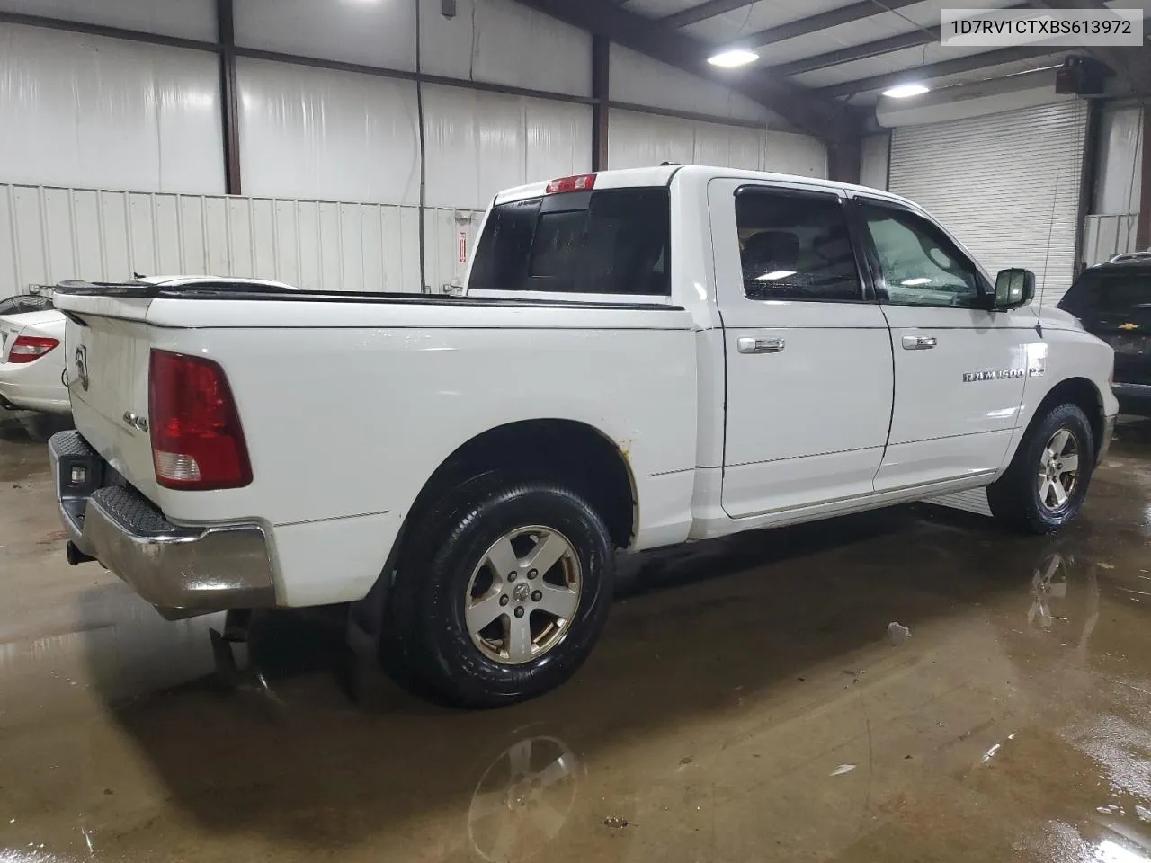 2011 Dodge Ram 1500 VIN: 1D7RV1CTXBS613972 Lot: 74878024