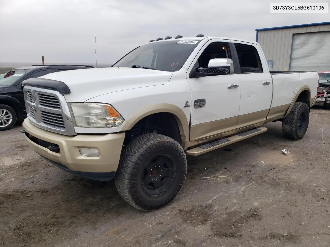 2011 Dodge Ram 3500 VIN: 3D73Y3CL5BG610106 Lot: 74903484