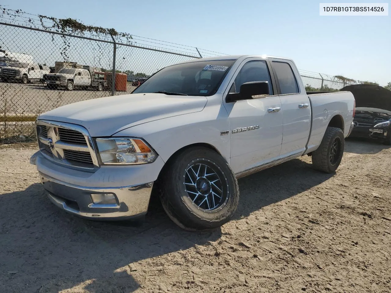 2011 Dodge Ram 1500 VIN: 1D7RB1GT3BS514526 Lot: 74925994