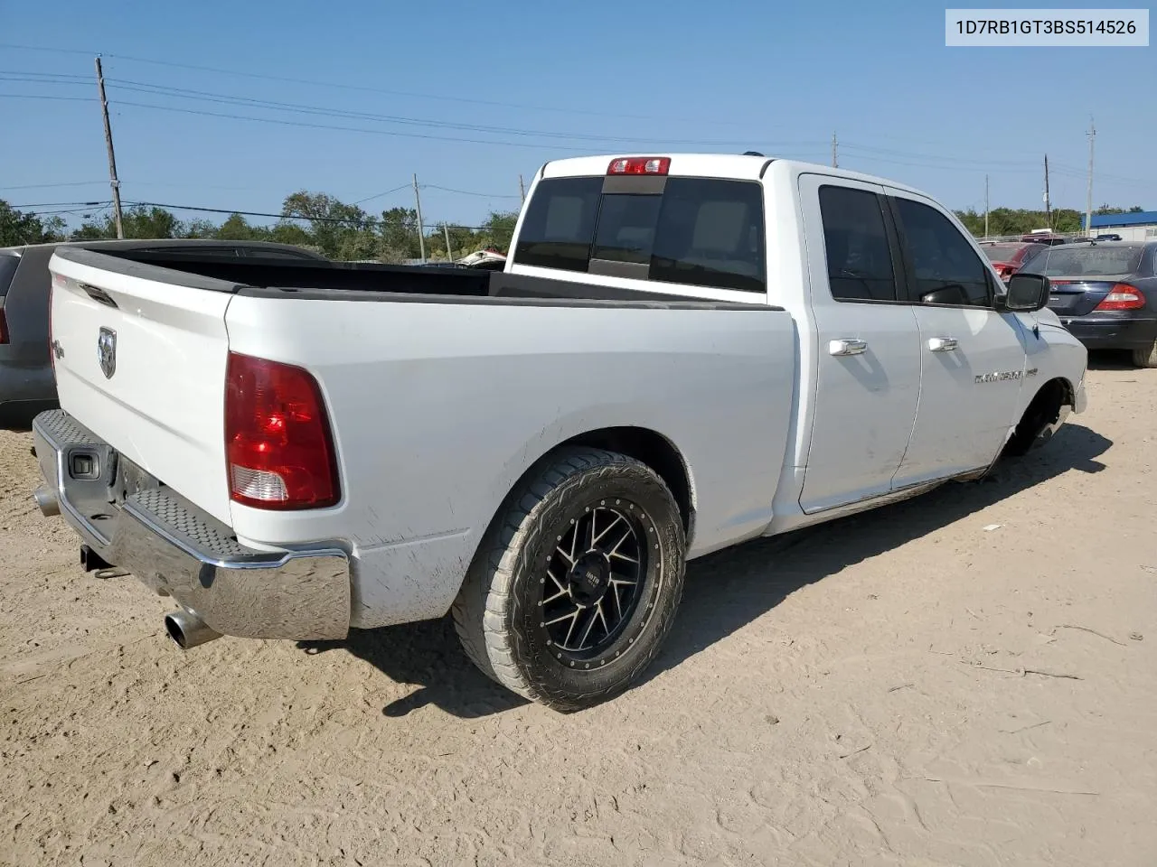 2011 Dodge Ram 1500 VIN: 1D7RB1GT3BS514526 Lot: 74925994