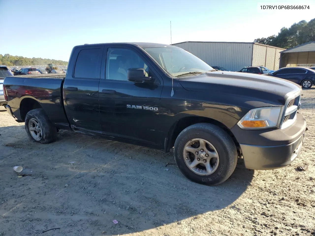 2011 Dodge Ram 1500 VIN: 1D7RV1GP6BS668674 Lot: 75020994