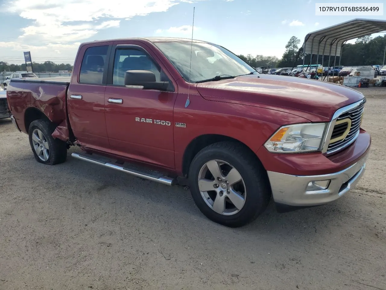 2011 Dodge Ram 1500 VIN: 1D7RV1GT6BS556499 Lot: 75036134