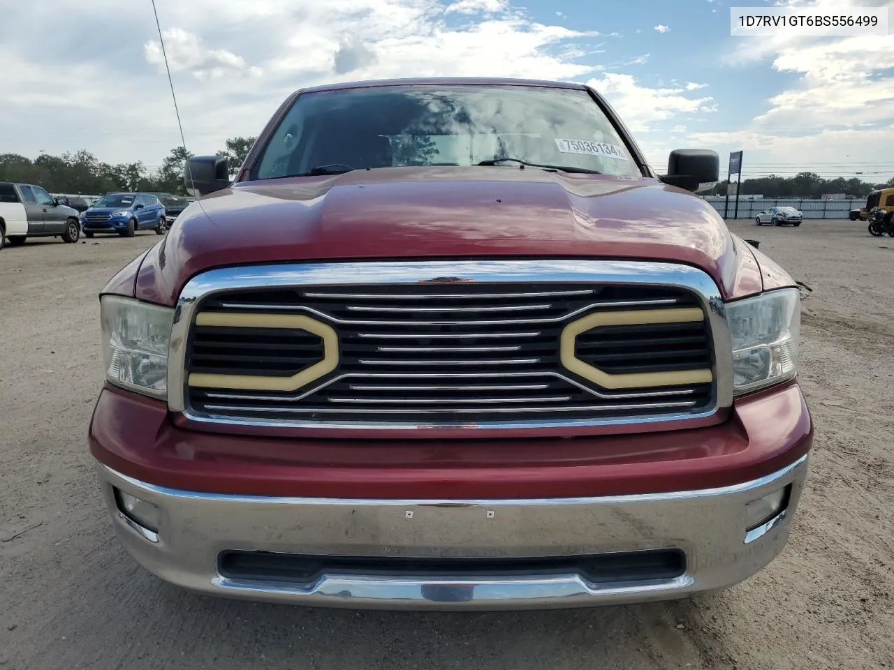 2011 Dodge Ram 1500 VIN: 1D7RV1GT6BS556499 Lot: 75036134