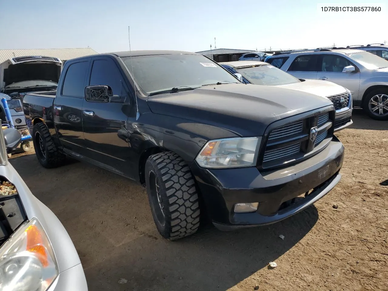 2011 Dodge Ram 1500 VIN: 1D7RB1CT3BS577860 Lot: 75086524