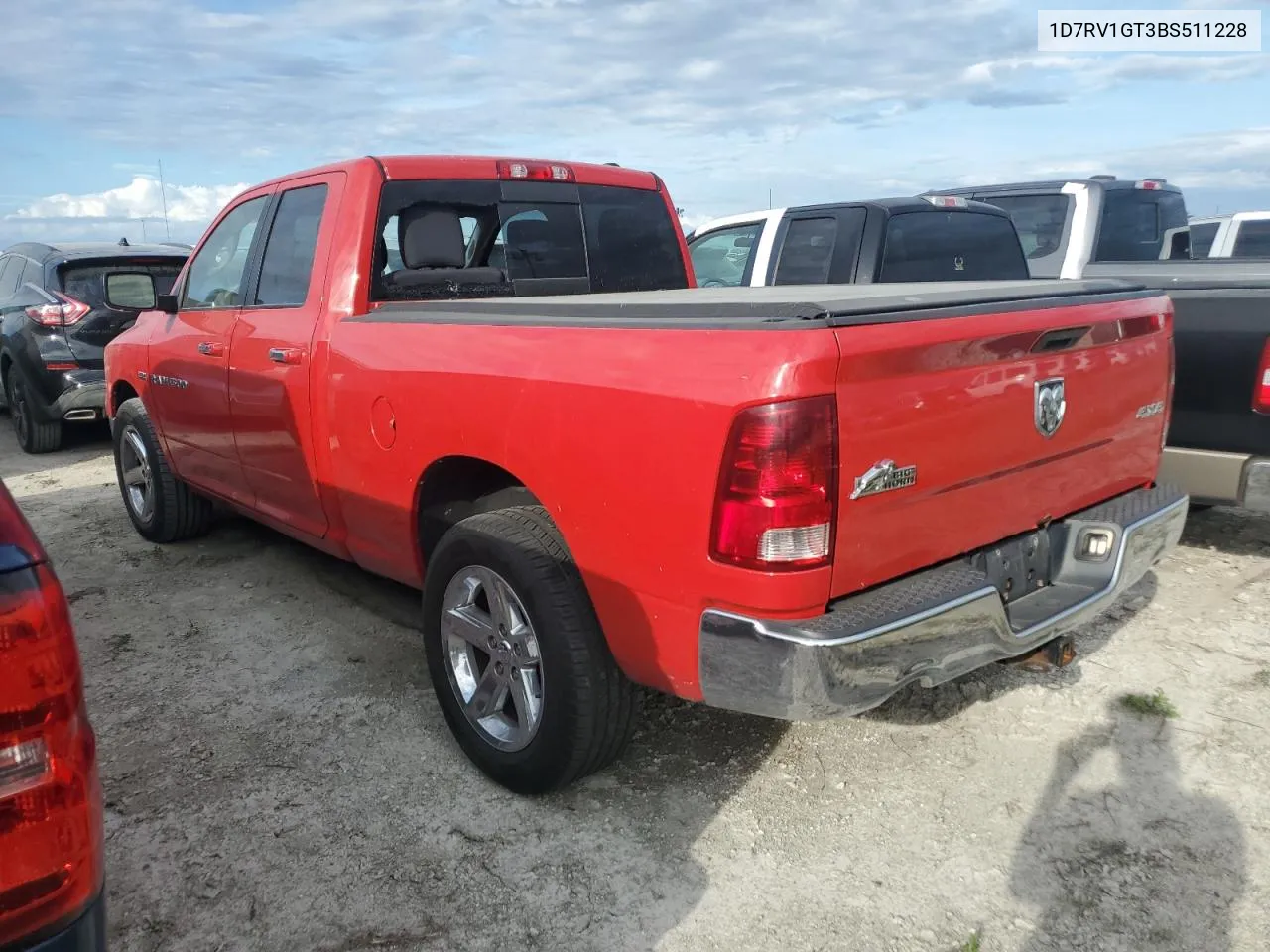 2011 Dodge Ram 1500 VIN: 1D7RV1GT3BS511228 Lot: 75159604