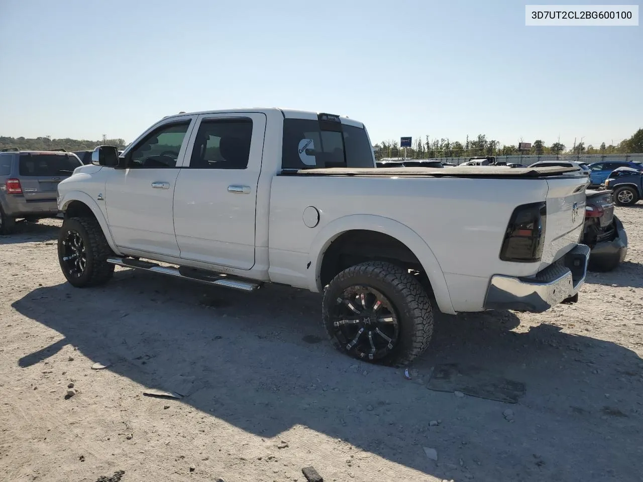 2011 Dodge Ram 2500 VIN: 3D7UT2CL2BG600100 Lot: 75240954