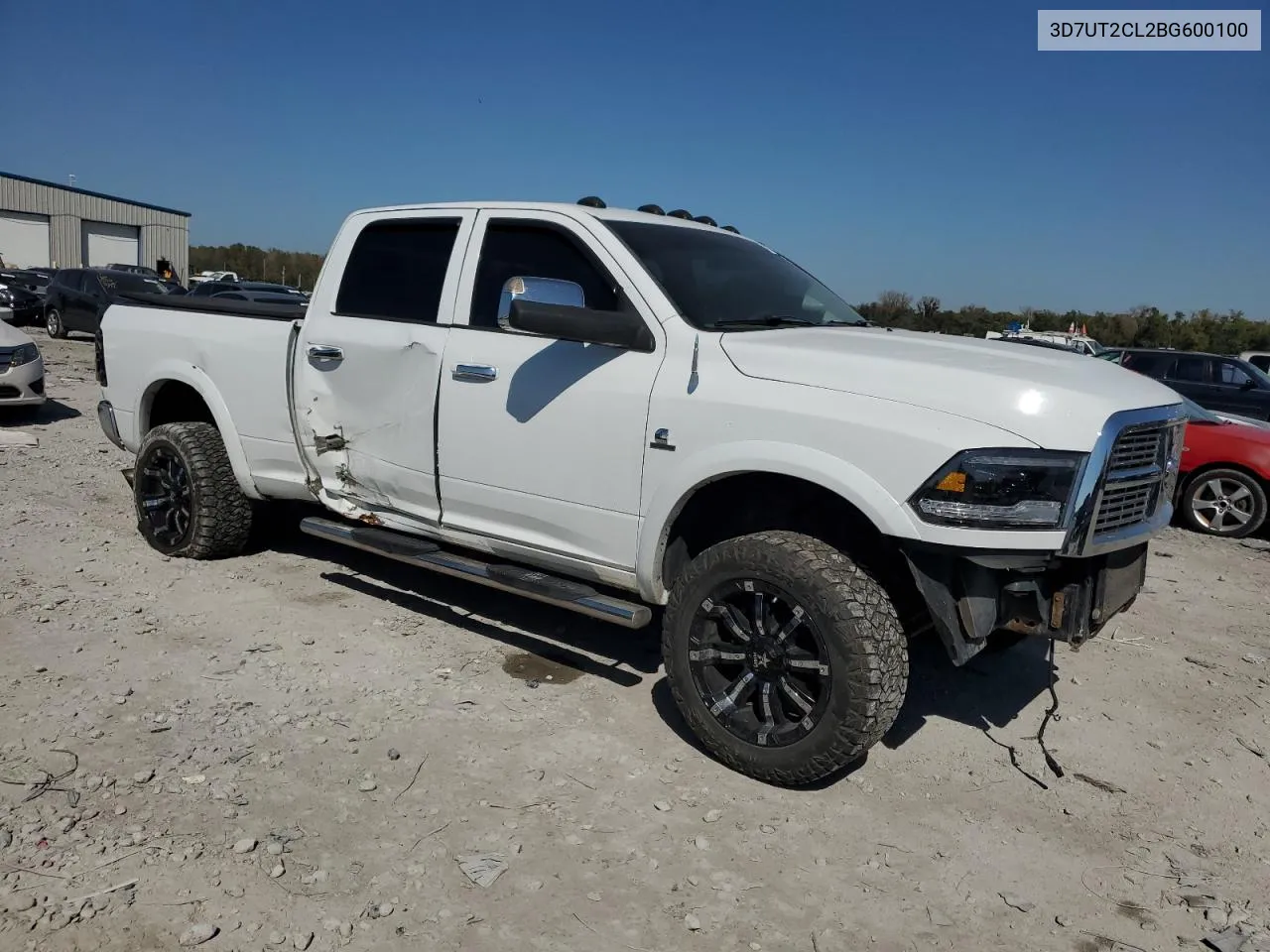 2011 Dodge Ram 2500 VIN: 3D7UT2CL2BG600100 Lot: 75240954