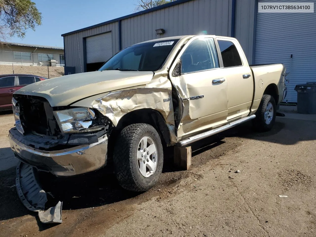 2011 Dodge Ram 1500 VIN: 1D7RV1CT3BS634100 Lot: 75307334