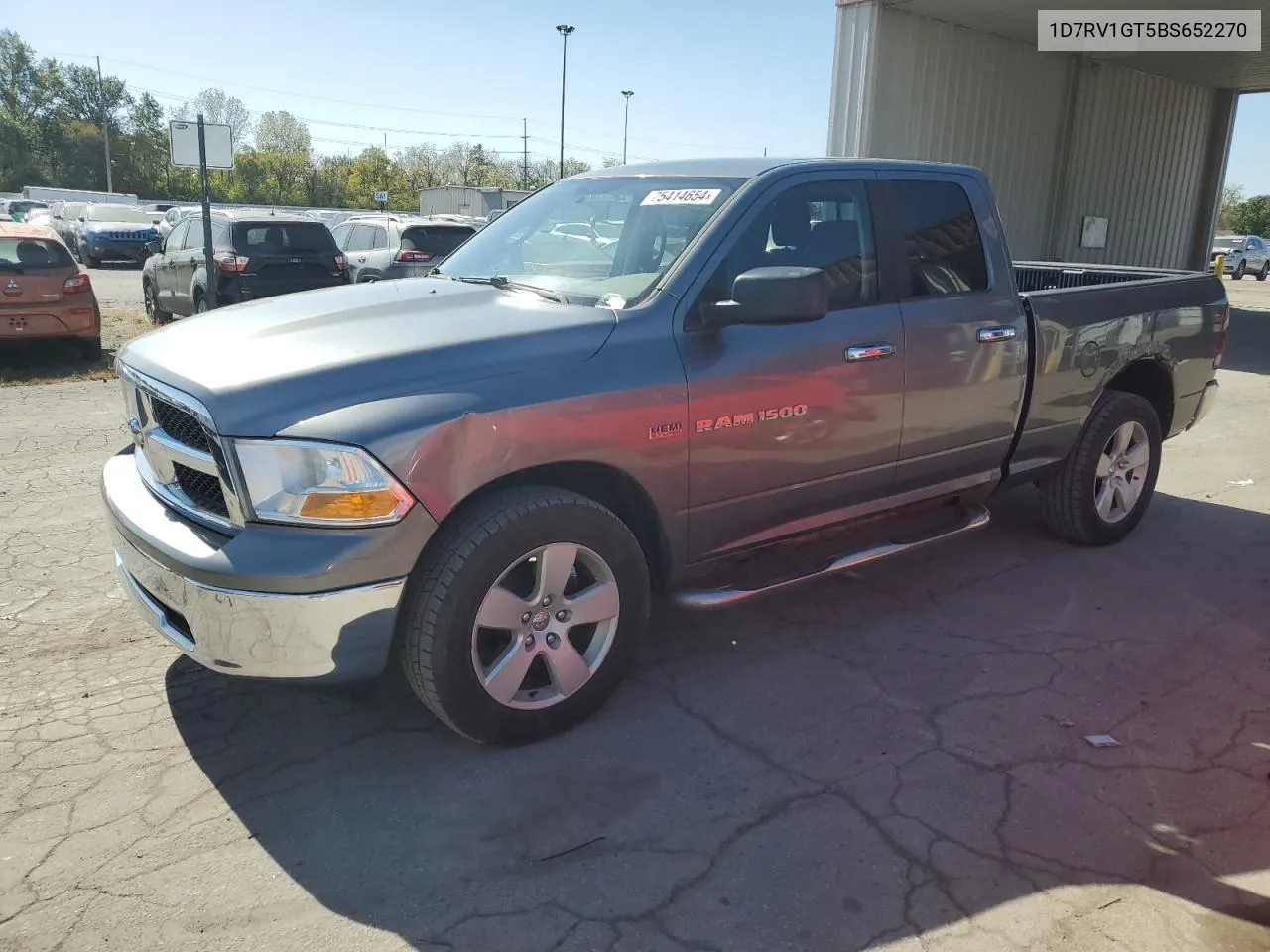 2011 Dodge Ram 1500 VIN: 1D7RV1GT5BS652270 Lot: 75414654