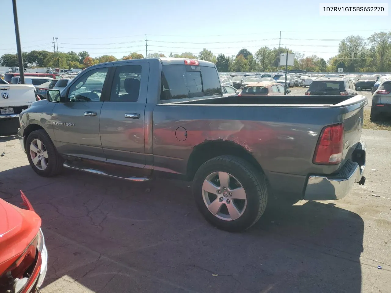 2011 Dodge Ram 1500 VIN: 1D7RV1GT5BS652270 Lot: 75414654