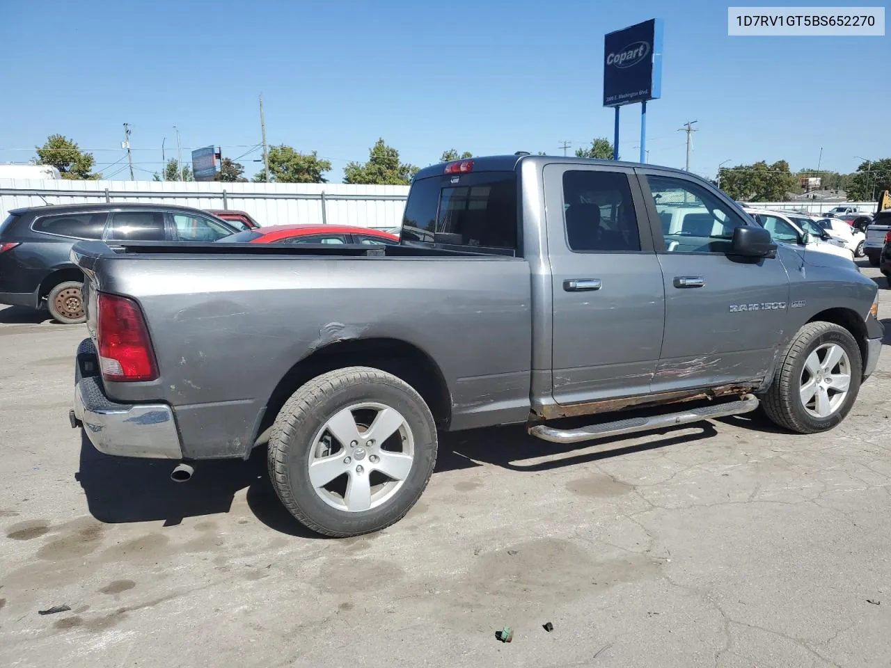 2011 Dodge Ram 1500 VIN: 1D7RV1GT5BS652270 Lot: 75414654