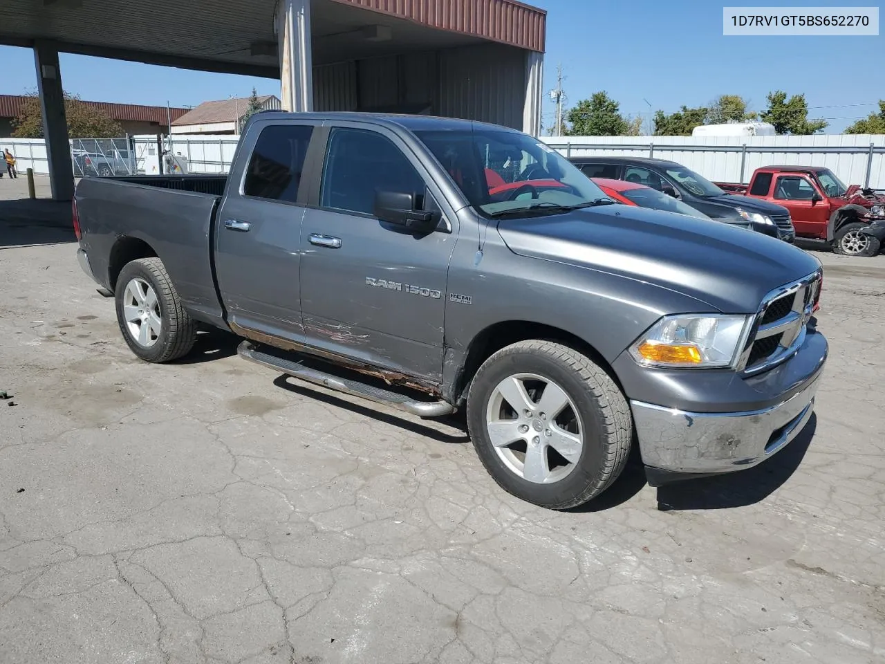 2011 Dodge Ram 1500 VIN: 1D7RV1GT5BS652270 Lot: 75414654