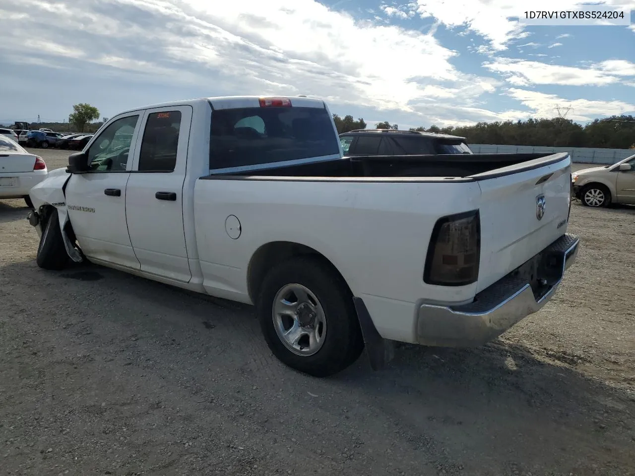 2011 Dodge Ram 1500 VIN: 1D7RV1GTXBS524204 Lot: 75437594