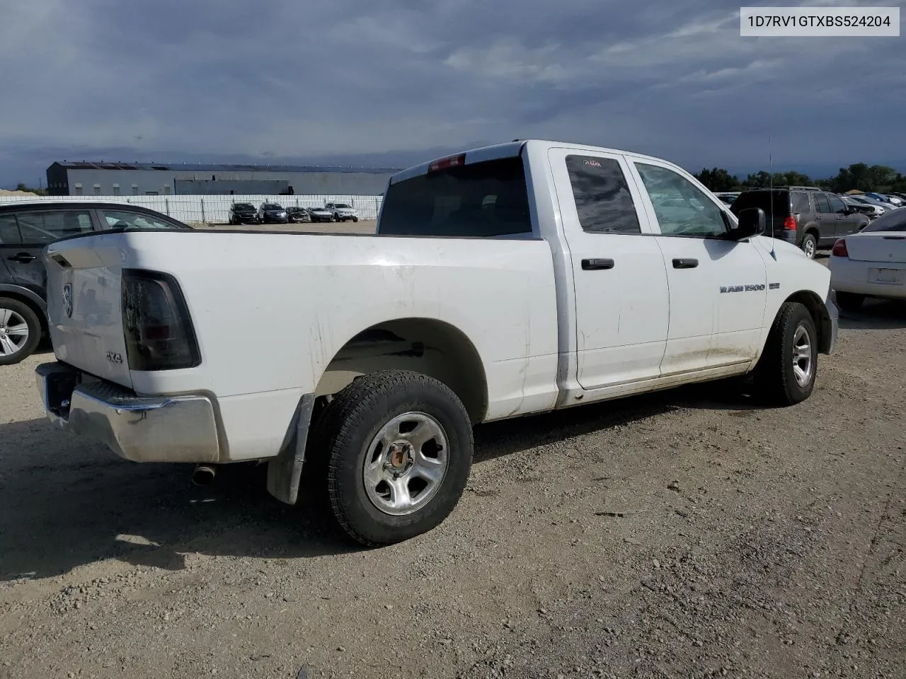 2011 Dodge Ram 1500 VIN: 1D7RV1GTXBS524204 Lot: 75437594