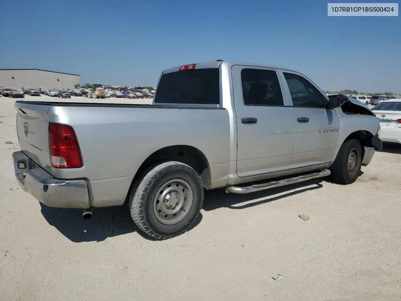 2011 Dodge Ram 1500 VIN: 1D7RB1CP1BS500424 Lot: 75494314