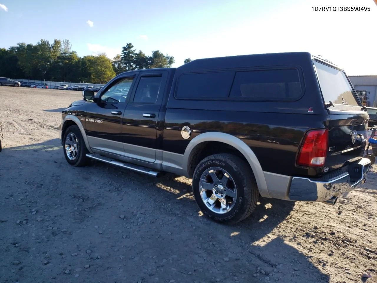 2011 Dodge Ram 1500 VIN: 1D7RV1GT3BS590495 Lot: 75500034