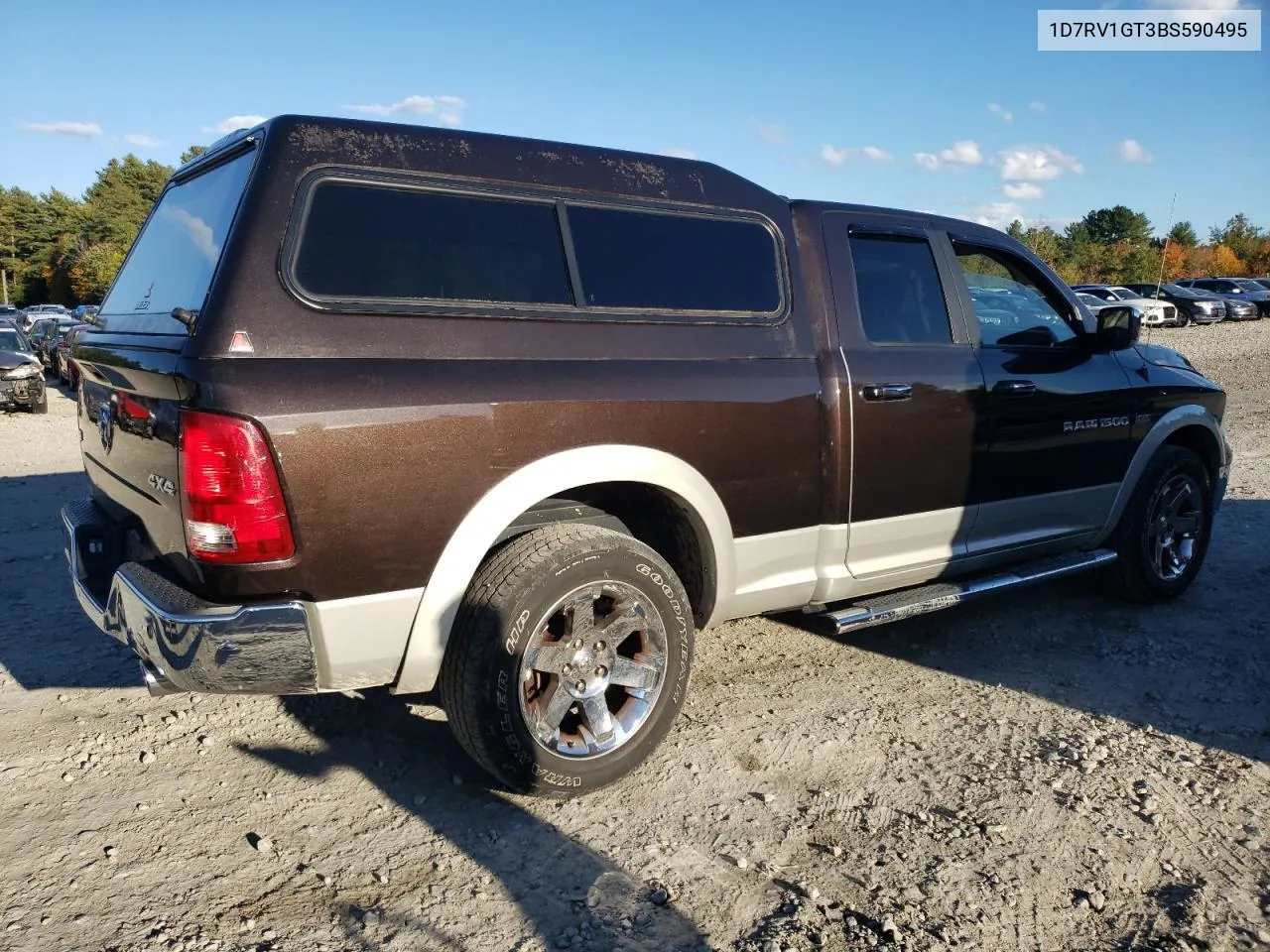 2011 Dodge Ram 1500 VIN: 1D7RV1GT3BS590495 Lot: 75500034