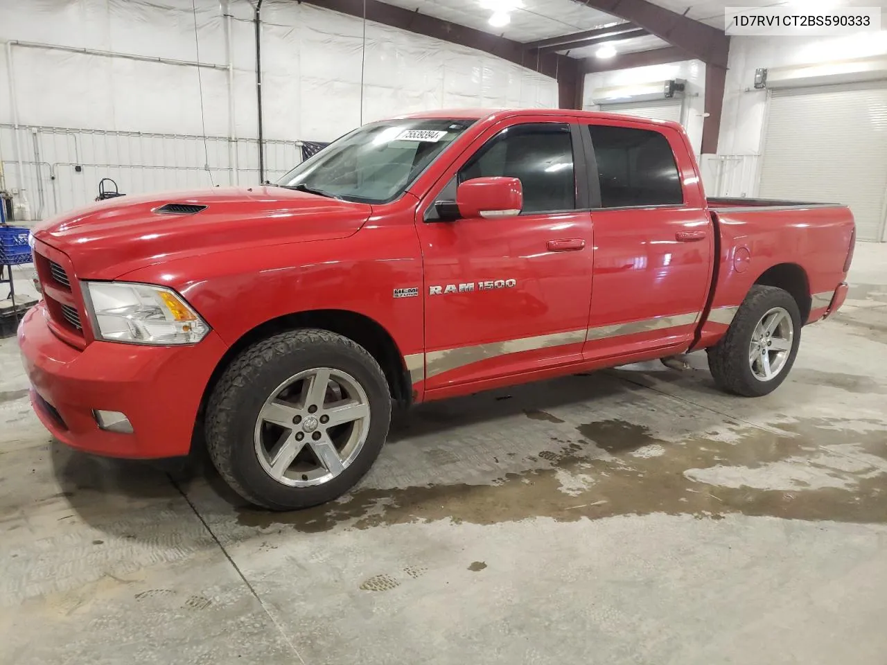 1D7RV1CT2BS590333 2011 Dodge Ram 1500