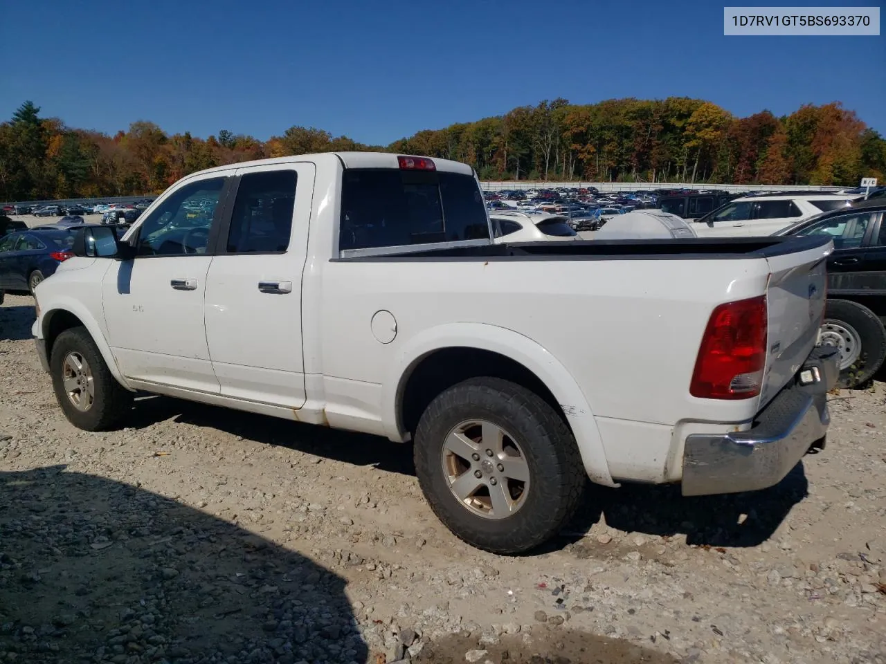 2011 Dodge Ram 1500 VIN: 1D7RV1GT5BS693370 Lot: 75543434