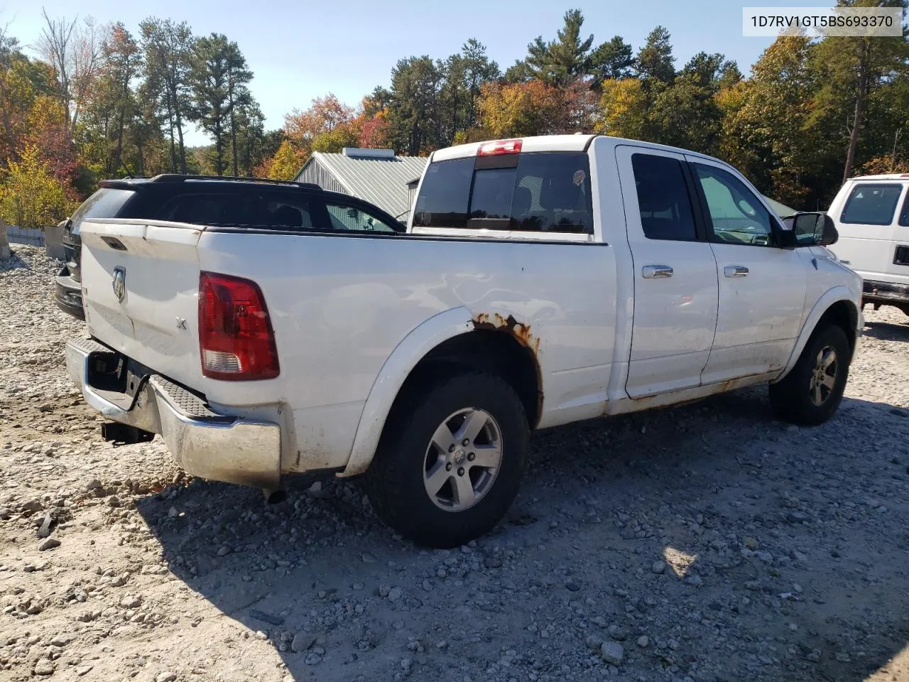 2011 Dodge Ram 1500 VIN: 1D7RV1GT5BS693370 Lot: 75543434