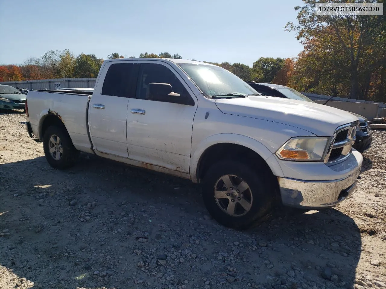 2011 Dodge Ram 1500 VIN: 1D7RV1GT5BS693370 Lot: 75543434