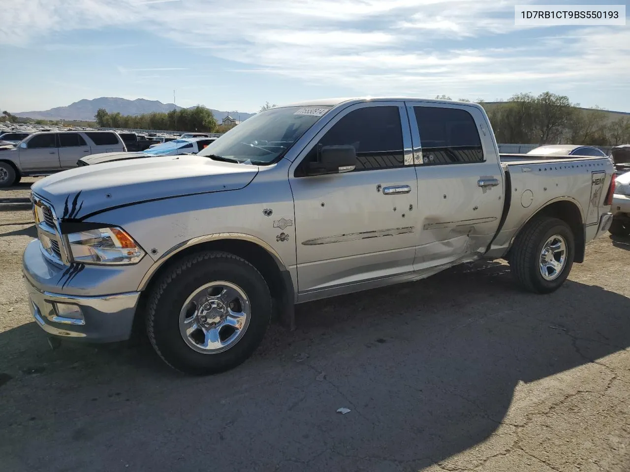 2011 Dodge Ram 1500 VIN: 1D7RB1CT9BS550193 Lot: 75550914