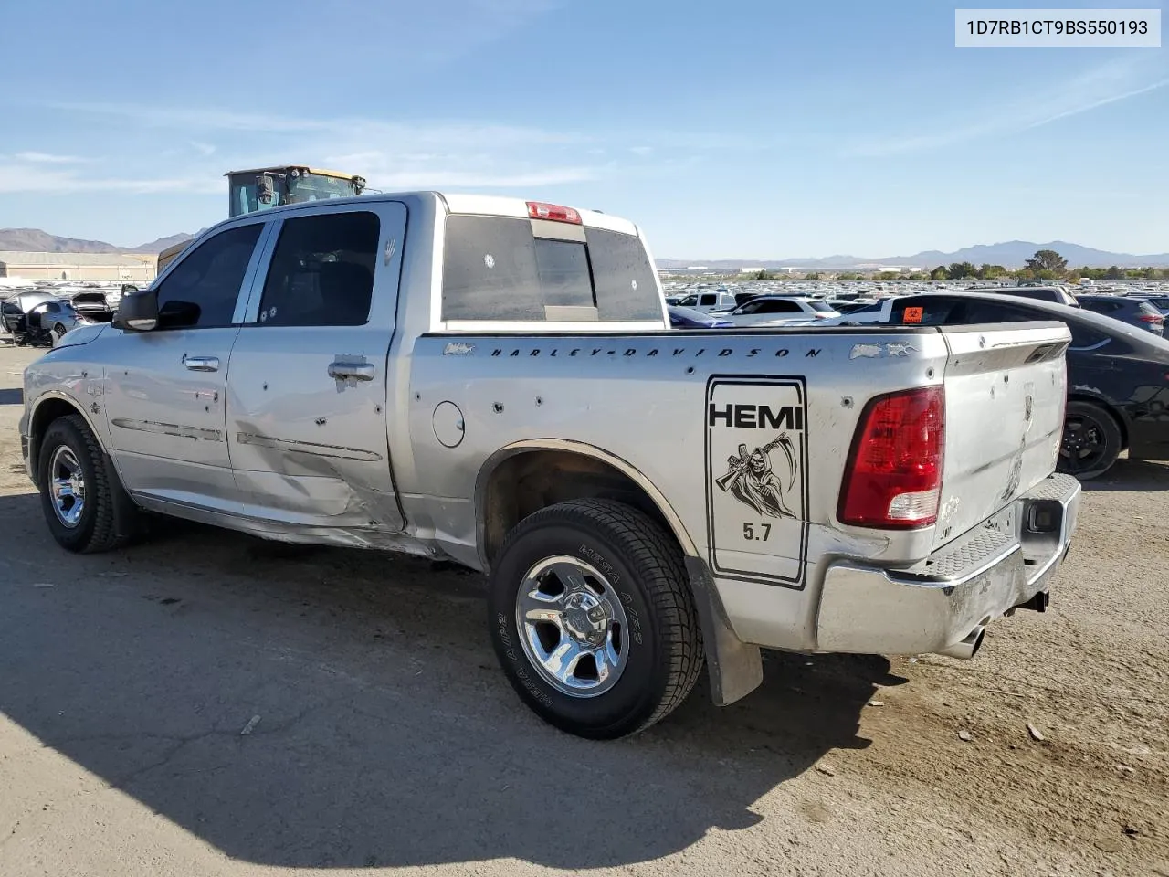 2011 Dodge Ram 1500 VIN: 1D7RB1CT9BS550193 Lot: 75550914