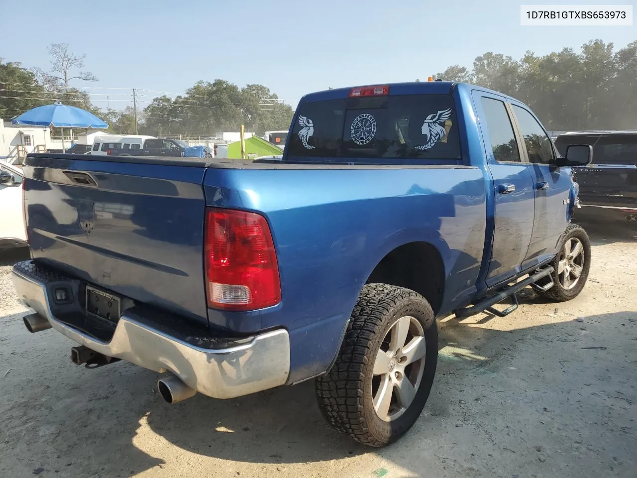 2011 Dodge Ram 1500 VIN: 1D7RB1GTXBS653973 Lot: 75757454