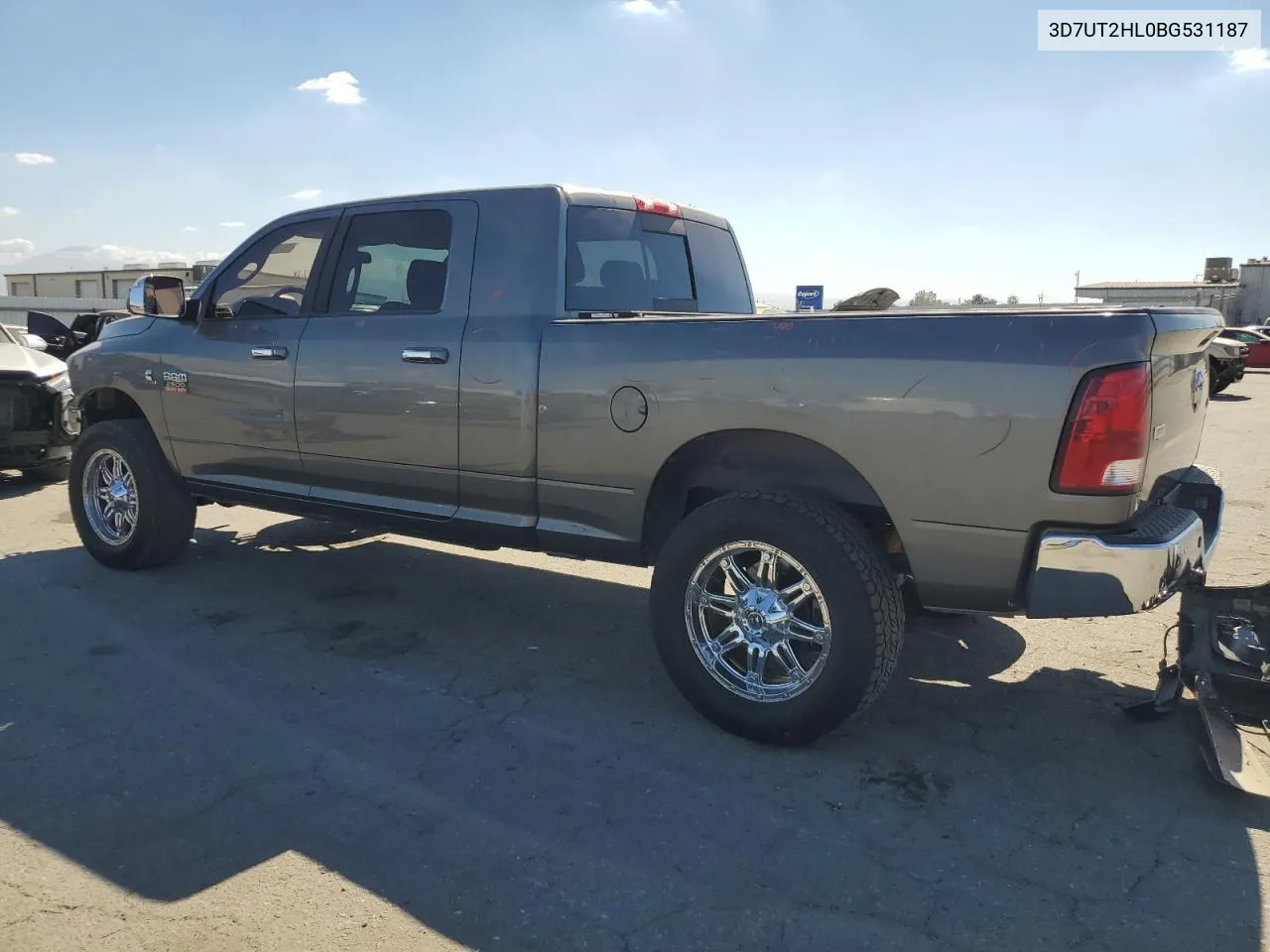 2011 Dodge Ram 2500 VIN: 3D7UT2HL0BG531187 Lot: 75770434