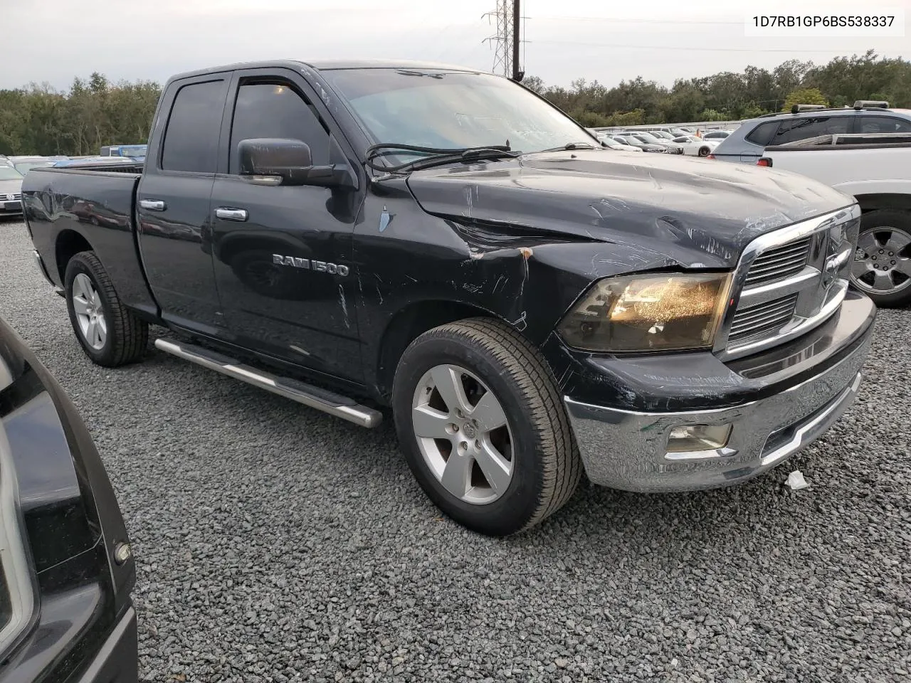 2011 Dodge Ram 1500 VIN: 1D7RB1GP6BS538337 Lot: 75814664