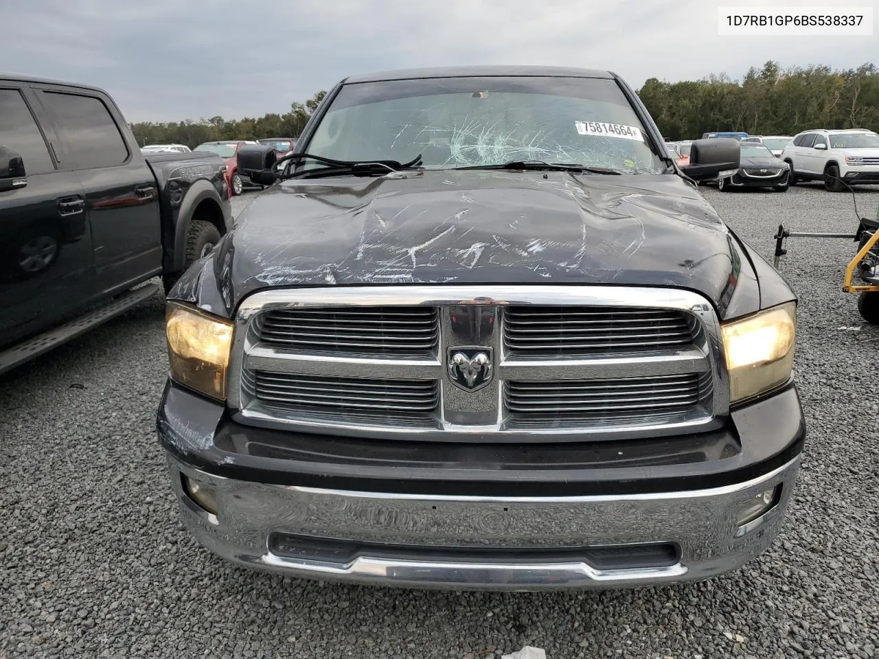 2011 Dodge Ram 1500 VIN: 1D7RB1GP6BS538337 Lot: 75814664