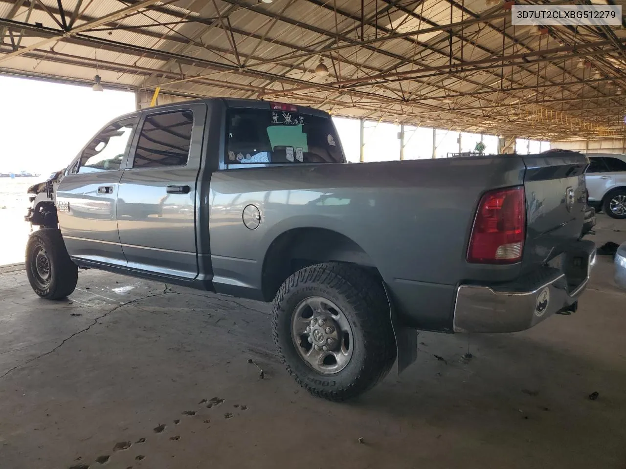 2011 Dodge Ram 2500 VIN: 3D7UT2CLXBG512279 Lot: 75874604