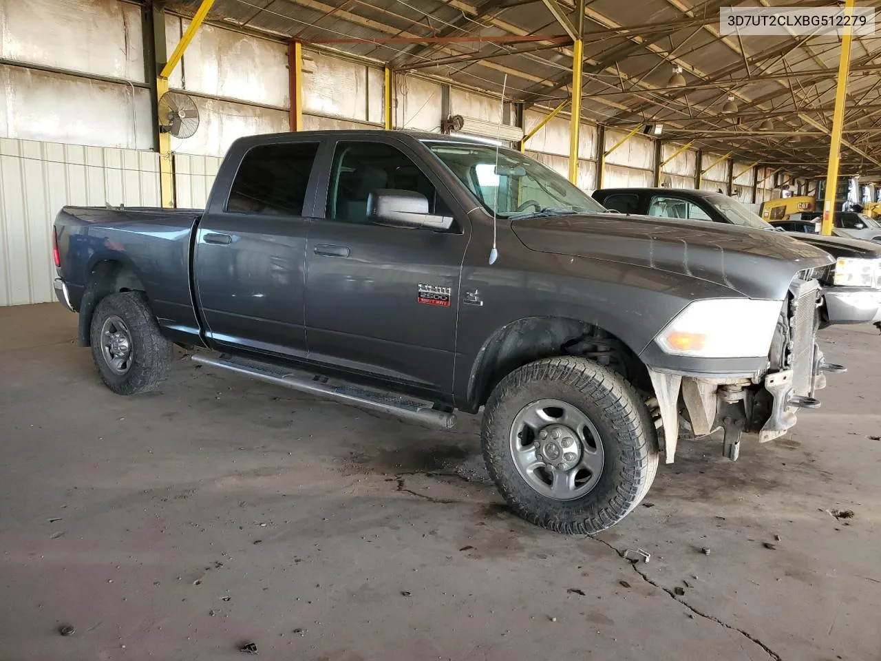 2011 Dodge Ram 2500 VIN: 3D7UT2CLXBG512279 Lot: 75874604