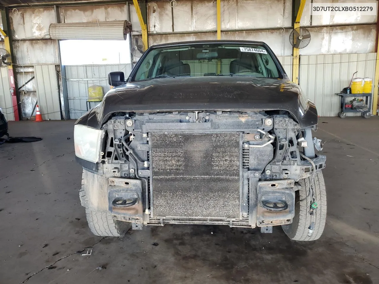 2011 Dodge Ram 2500 VIN: 3D7UT2CLXBG512279 Lot: 75874604