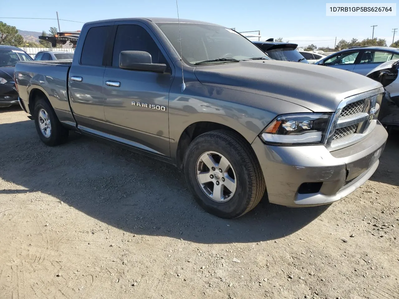 2011 Dodge Ram 1500 VIN: 1D7RB1GP5BS626764 Lot: 76038474