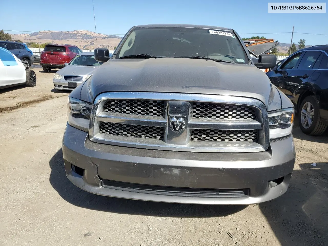 2011 Dodge Ram 1500 VIN: 1D7RB1GP5BS626764 Lot: 76038474