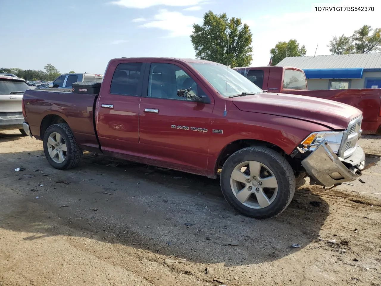 2011 Dodge Ram 1500 VIN: 1D7RV1GT7BS542370 Lot: 76084074