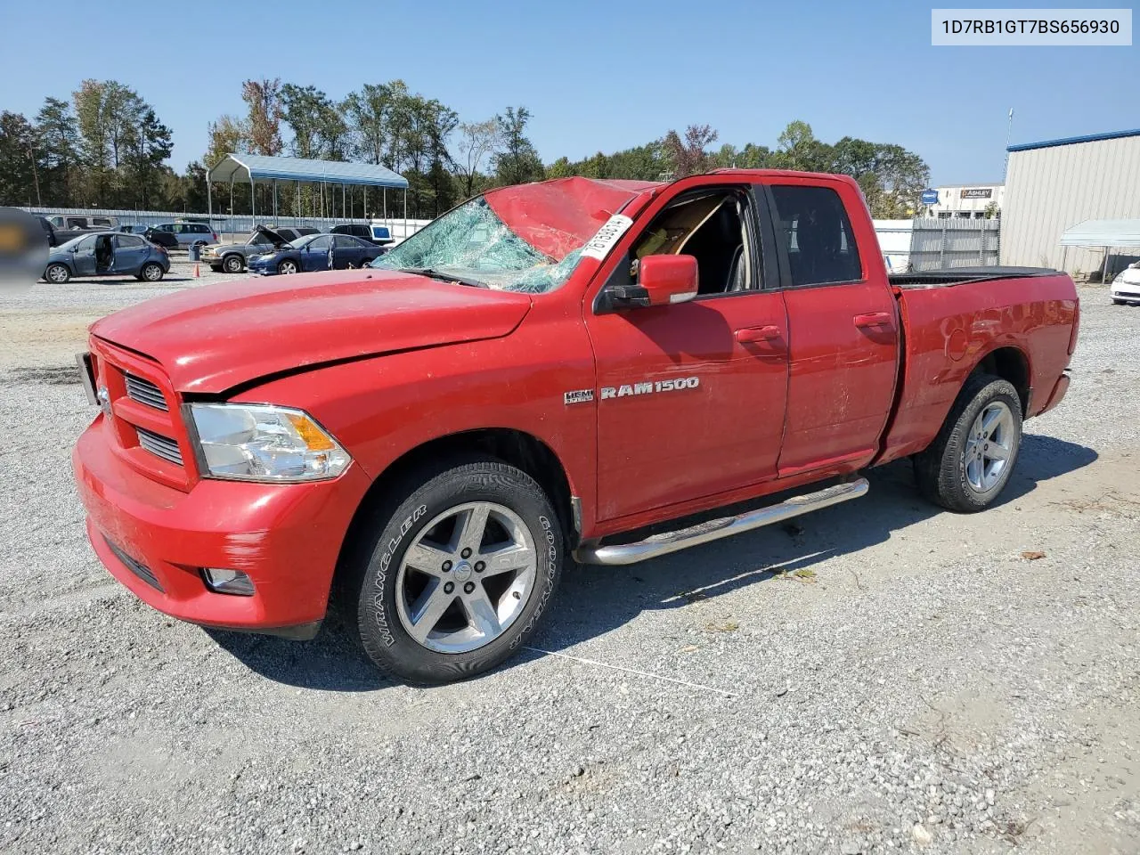 2011 Dodge Ram 1500 VIN: 1D7RB1GT7BS656930 Lot: 76159814