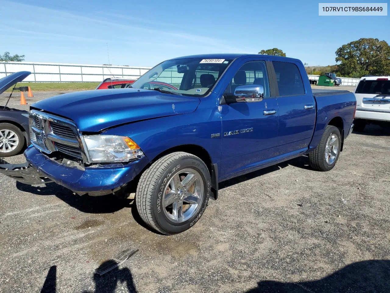 2011 Dodge Ram 1500 VIN: 1D7RV1CT9BS684449 Lot: 76285104